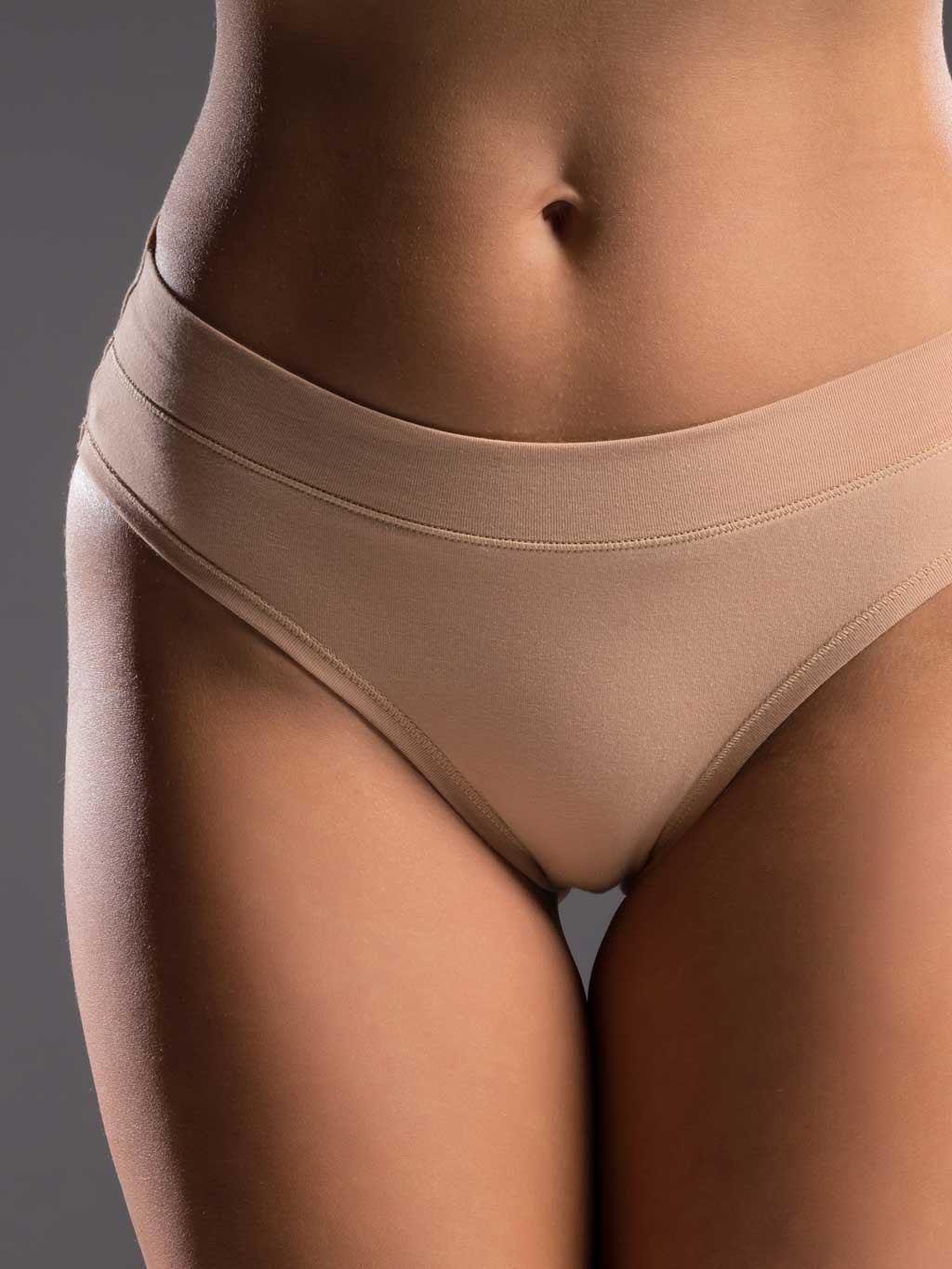 CityZen® antibacterial women's briefs beige