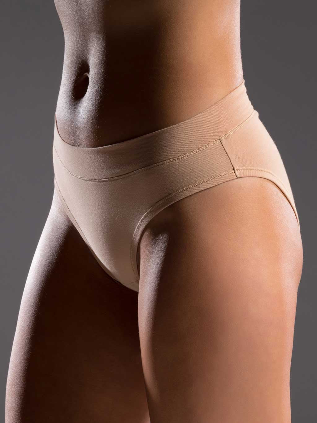 CityZen® antibacterial women's briefs beige