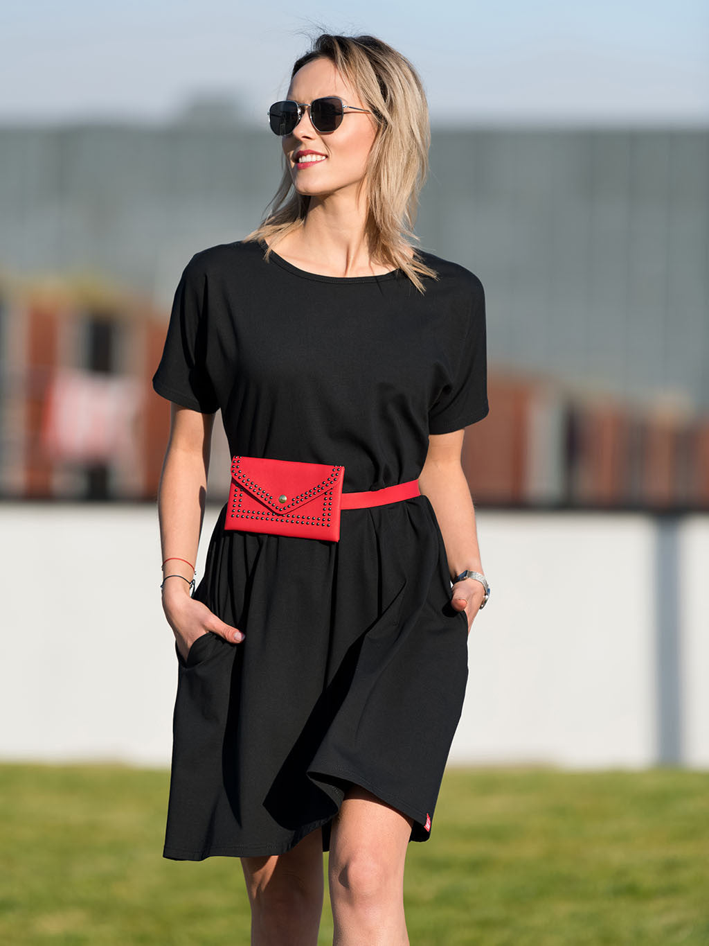 Loose cut dress ANNA black