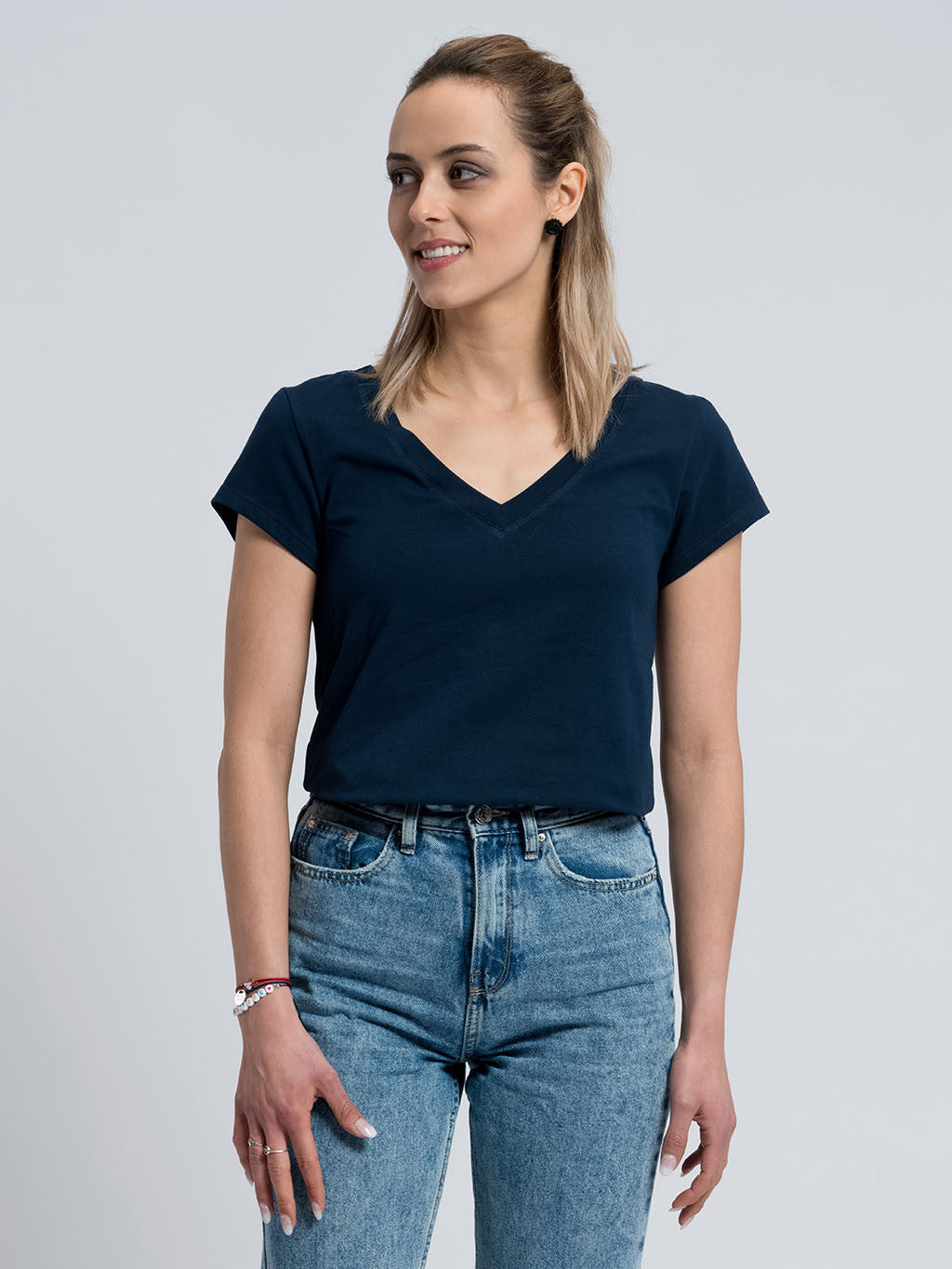 Women's t-shirt FLORENCIA navy